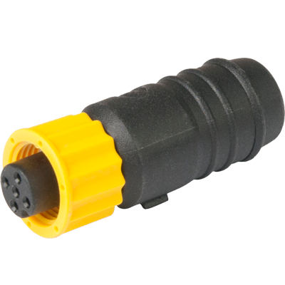 Ancor Marine Network Cable Terminator, Used To Properly Terminate NMEA 2000 Network, Black/Yellow - 270105