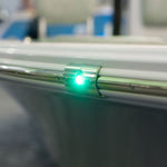 Taco Navigation Light, 3-3/8 in Length x 1-3/4 in Height x 5/8 in Depth, 0.6 amp At 12 V, Red And Green LED, Set Of 2 - F38-6602-1