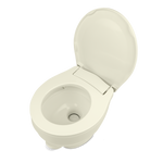 Thetford/ Norcold Toilet, Round SloClose  Seat And Cover With 12-15/16 in Seat Height, 17-13/16 in Length x 15-1/8 in Width x 14 in Height - 50209
