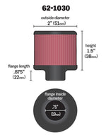 K&N Valve Cover Breathers and Components 62-1030 product image 5