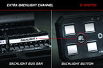 Diode Dynamics Switch Panel, 8 Switch Panel, Black, Aluminum Casting/ASA Plastic - DD8373