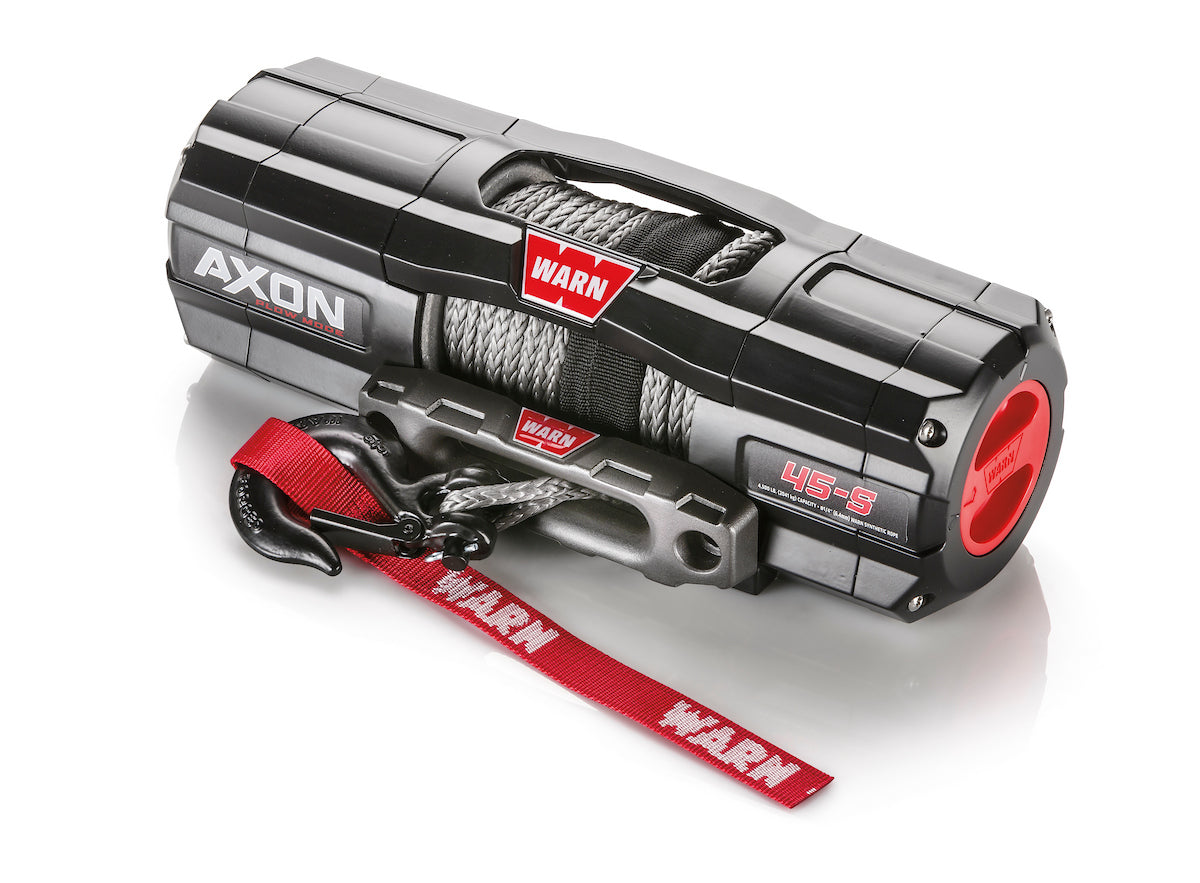 Warn Winch, AXON 45-S Series, 12 V Electric, 4500 lb Line Capacity - 110240