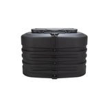 Camco Propane Tank Cover, For Dual 30 lb Tanks While Mounted, Black, 29-1/2 in Width x 26-1/4 in Height x 15-1/2 in Depth - 50512