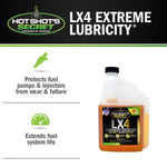 Hot Shot's Secret/ Lubrication Specialties Fuel Additive, LX4 Lubricity Extreme, Treats Up To 160 gal, 16 oz Squeeze Bottle - LX416ZSP
