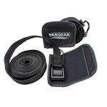 Yak Gear Tie Down Strap, 15 ft Long x 1 in Width, Black, Set Of 2 - TDSTP1