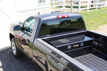 Dee Zee Tool Box, Red Label, Black Gloss Powder Coated Aluminum, 46.5 in Length x 19 in Width x 16 in Height - DZ8546B