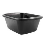 Camco Dish Pan, Holds 9 qt, Fits 10-1/2 in Width x 12-3/4 in Length and Larger Sinks, Black - 43515