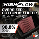 K&N Air Cleaner Assemblies and Air Intake Kits 57-2581 product image 5