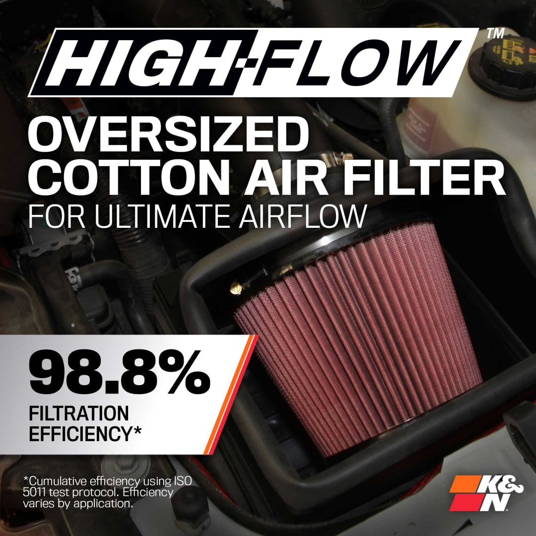 K&N Air Cleaner Assemblies and Air Intake Kits 57-2581 product image 5
