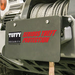 Tuffy Security License Plate Bracket, Black, Powder Coated Steel - 333-01