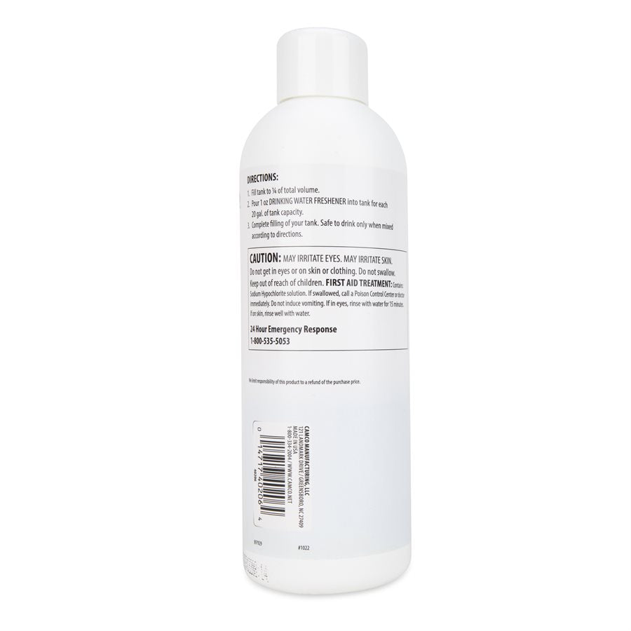 Camco Drinking Water Freshener, Cleans Up To 20 gal, 16 oz - 40206