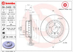 Brembo Brake Rotors 09C40213C02 product image 3