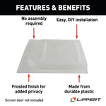Lippert Screen Door Slide, 12.02 in Height x 11.93 in Width - 234101