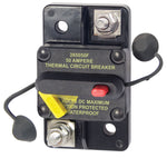 Blue Sea Circuit Breaker, 285 Series, 50 amp/48 V DC, M6 Stud Terminal - 7183-BSS