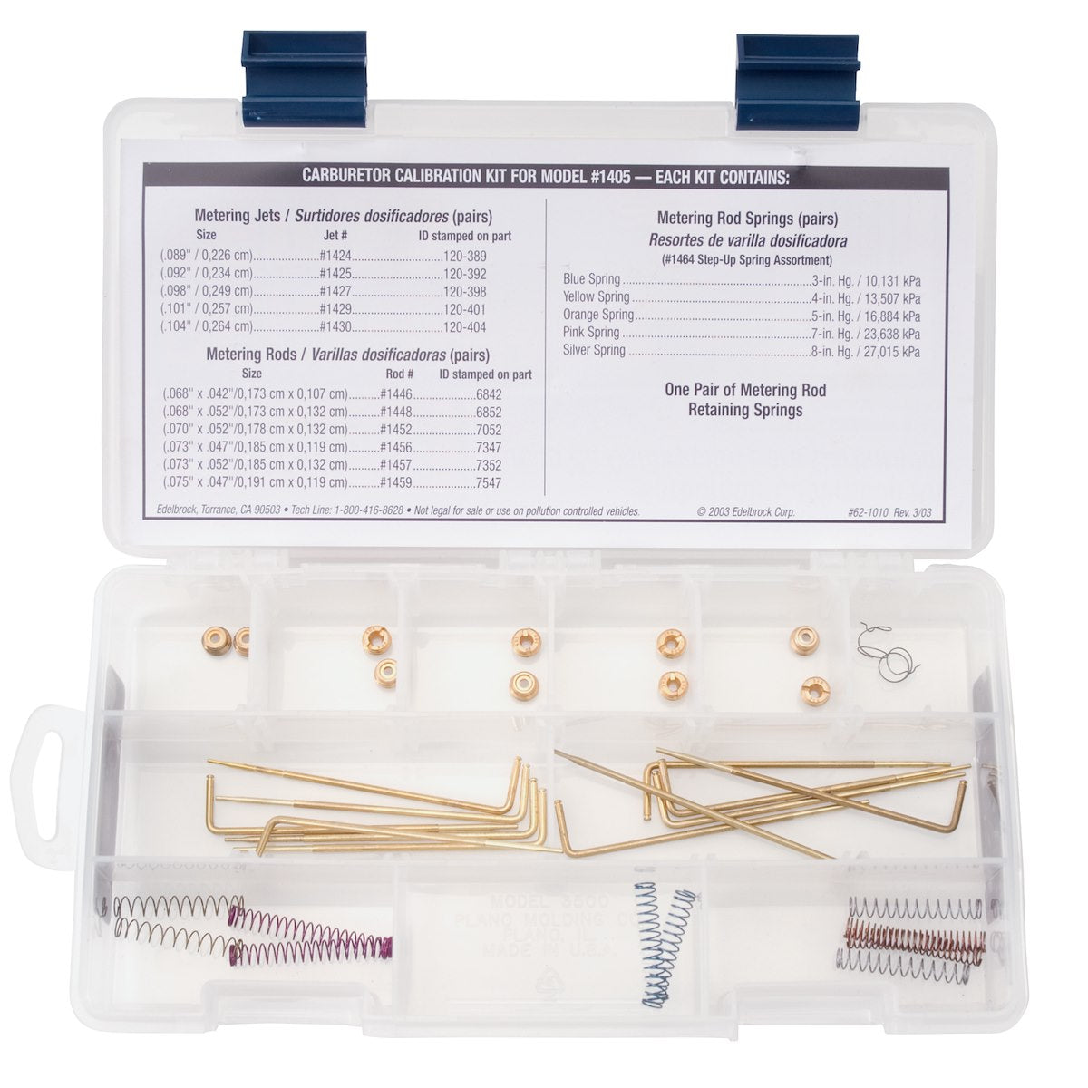 Edelbrock Carburetor & EFI Components 1479 product image 2