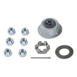 Lippert Trailer Brake Hub Assembly, Fits Lippert 6000 lb Axle, 6 x 5-1/2 in Diameter Bolt Pattern, 12 in Diameter - 2024013262