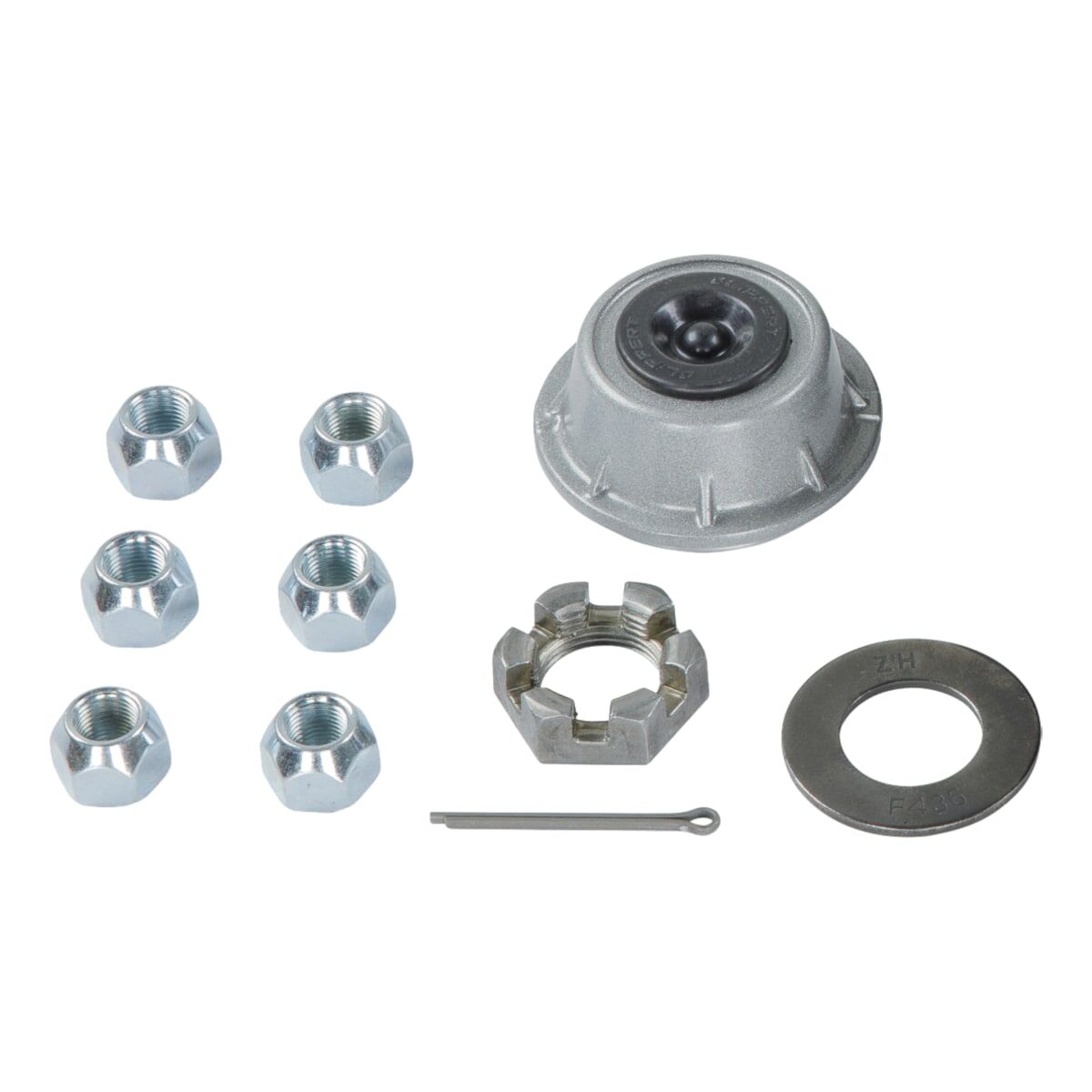 Lippert Trailer Brake Hub Assembly, Fits Lippert 6000 lb Axle, 6 x 5-1/2 in Diameter Bolt Pattern, 12 in Diameter - 2024013262