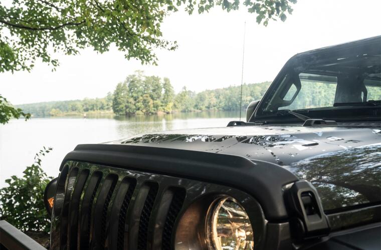Bushwacker Bug Shield, Matte Black, Dura-Flex  2000 TPO - 14093