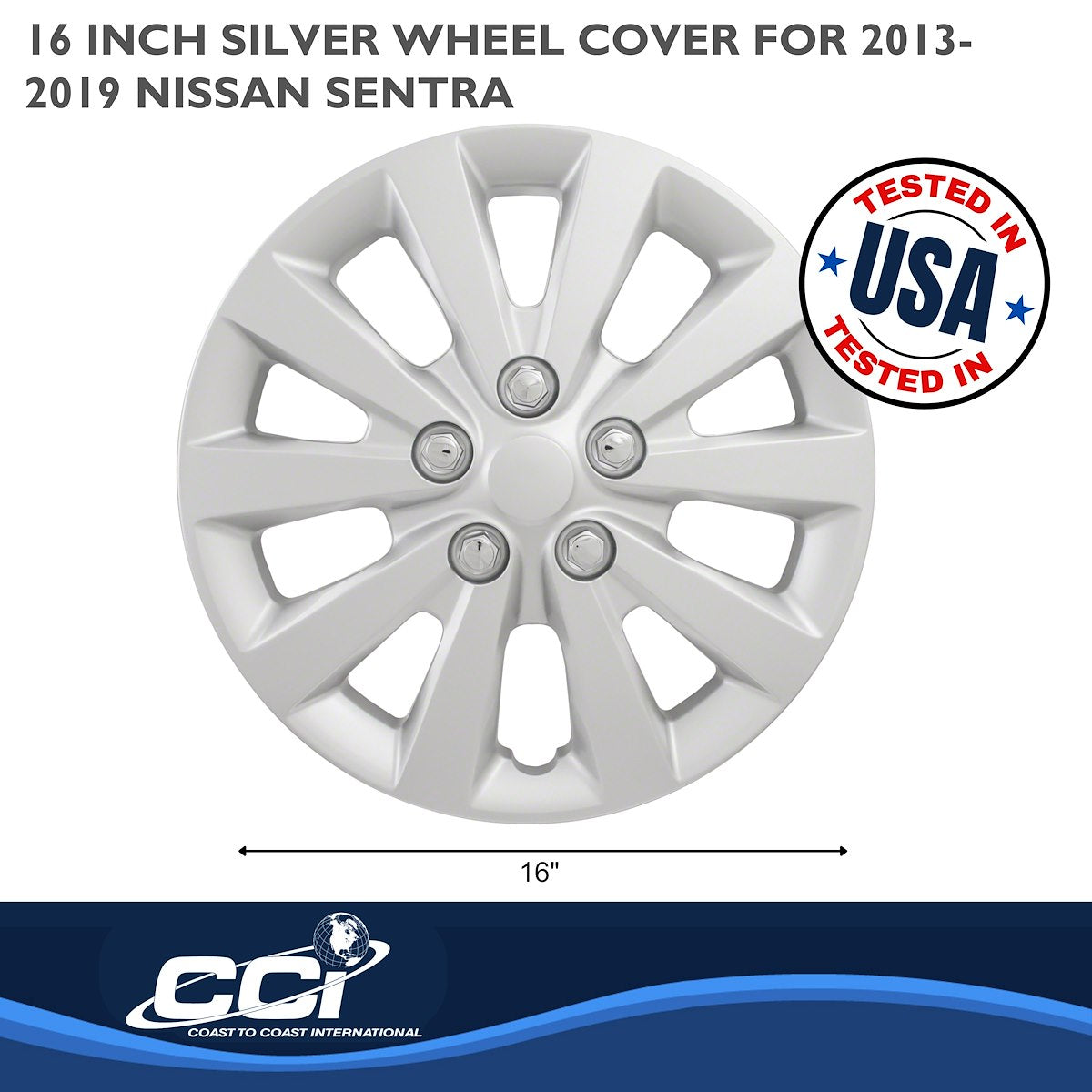 Coast2Coast Universal Wheel Covers IWC52116S product image 2