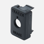 Redarc Trailer Brake Control Switch Insert Panel, 22.5 Millimeter Width x 33 Millimeter Height, Black - TPSI-002