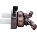 Dura Faucet Shower Control Valve, Classical Series, 2 Valve, 4 in Center Distance - DF-SA100C-ORB