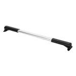 Camco Screen Door Push Bar, Adjustable From 21-1/4 in to 28-5/8 in, Black, Aluminum Bar With Molded Handles - 42183