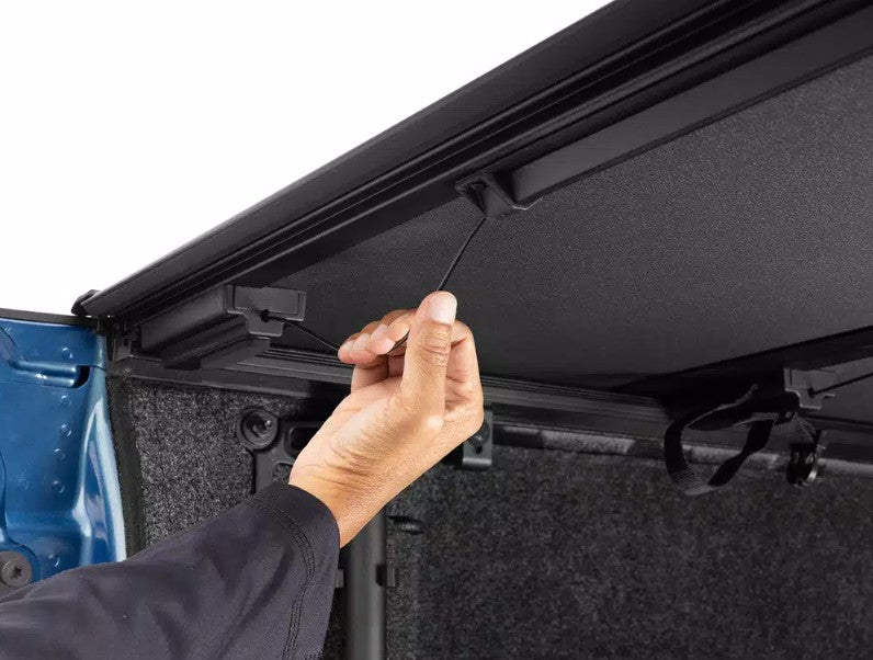 BAK Industries Tonneau Cover, BAKFlip MX4 EZ-Lift, 2 Folds/3 Panels, Textured Matte Black - 450339