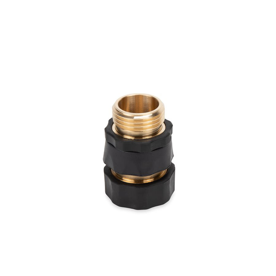 Camco Fresh Water Hose Connector, Brass, Complies With CA and VT Regulations For Brass Content - 20135