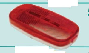 Valterra Clearance Light, LED, 4 in Length x 2 in Width, Red Lens - DG52712VP