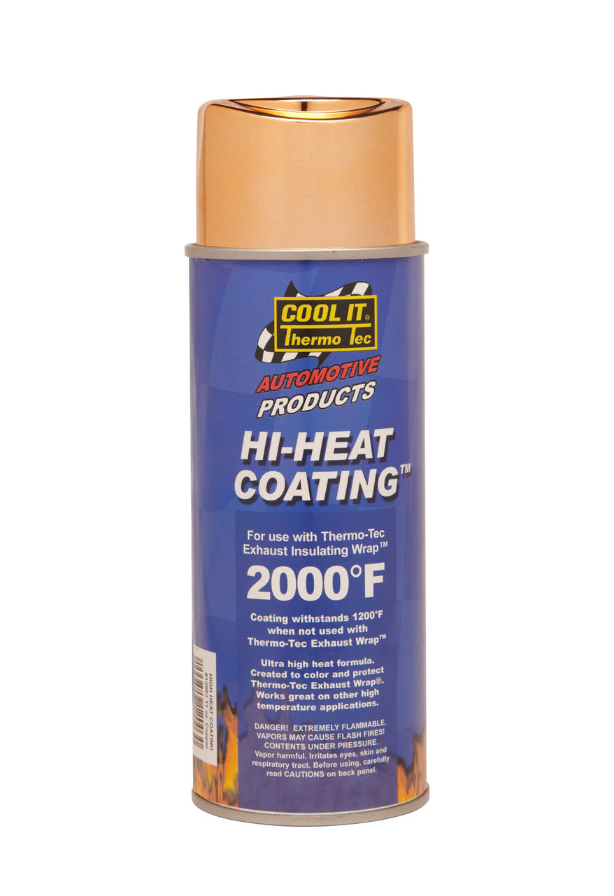 Thermo-Tec Exhaust System Wrap Coating, 11 oz Aerosol Can - 12003