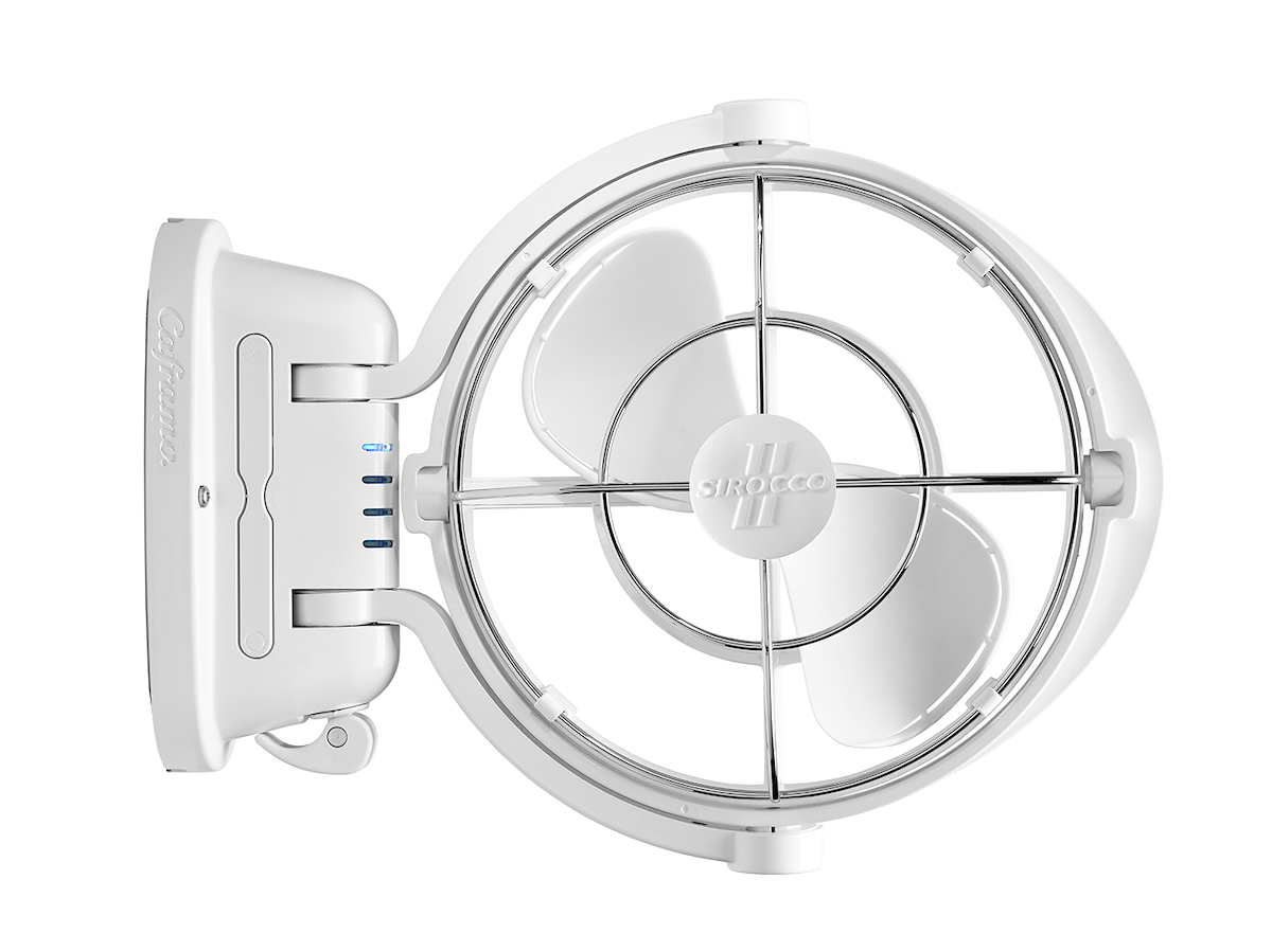 Caframo Limited Fan, 7 in, 3 Speed, 12 V or 24 V - 7010CAWBX