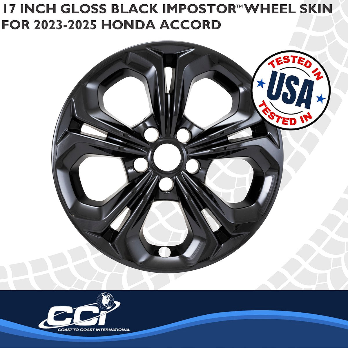 Coast2Coast Wheel Skins & Styled Wheel Covers IMP517BLK product image 3