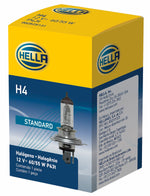 HELLA Headlight Bulb, H4, 60/55 Watt, 12 V - H4