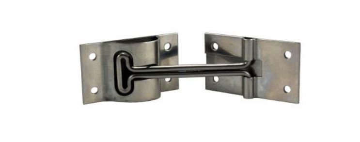 JR Products Door Catch, 4 in Length, Stainless Steel - 10515