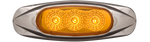 Optronics Side Marker Light - LED, MCL17 SERIES, LED, 4-3/16 in Length x 1-3/8 in Width x 3/4 in Depth - MCL17ABP