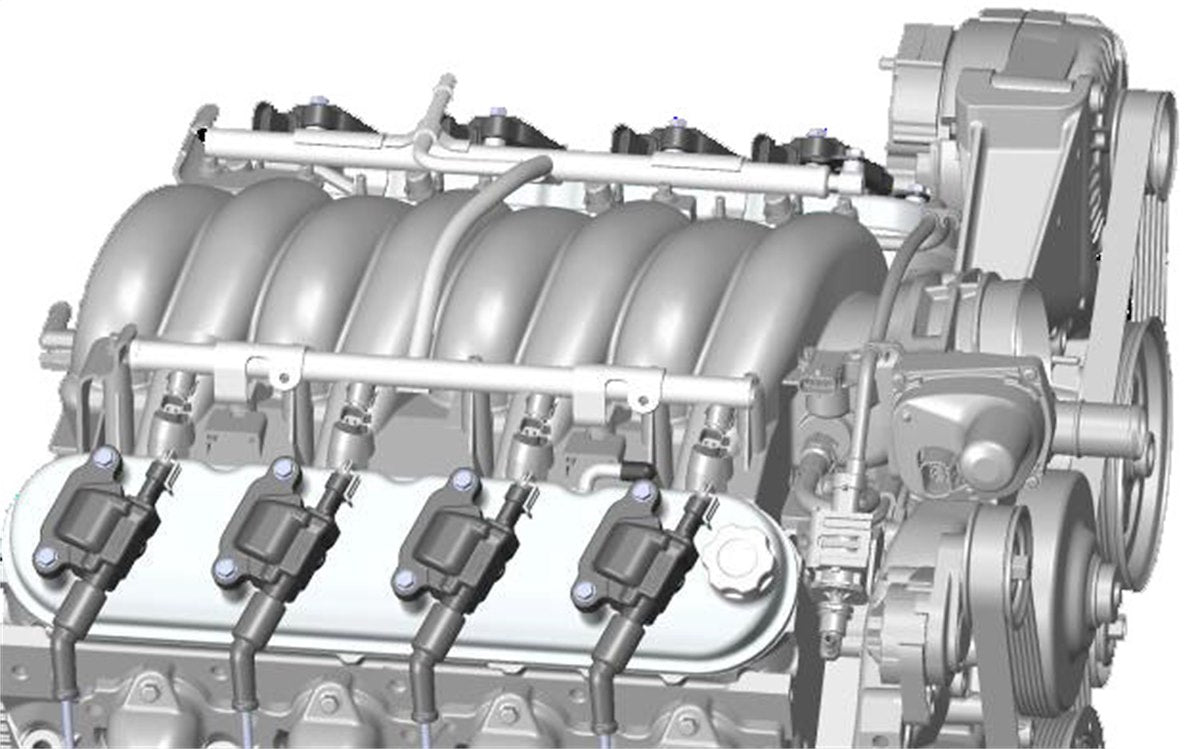 Holley Engine Valve Cover Set 241-88 product image 5
