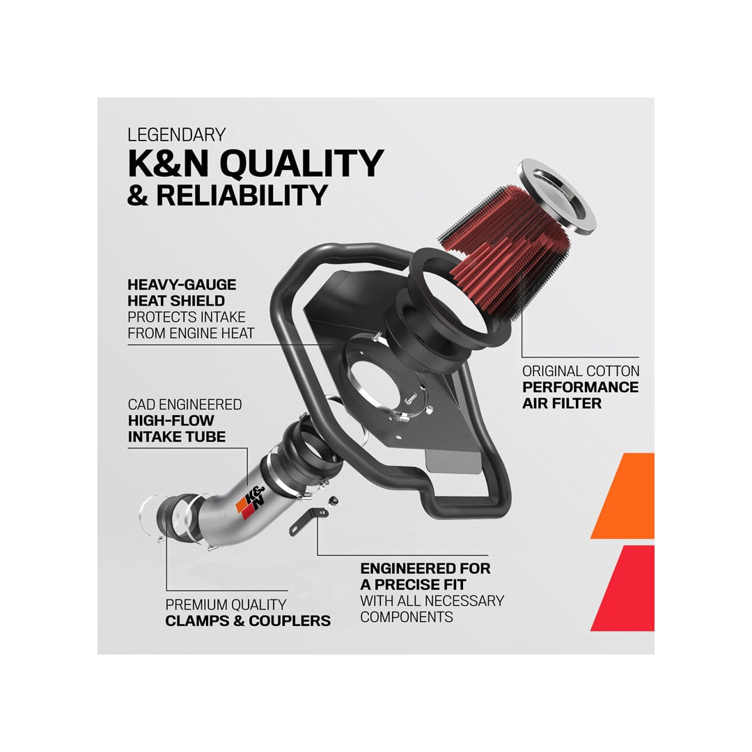 K&N Air Cleaner Assemblies and Air Intake Kits 69-3541TC product image 8