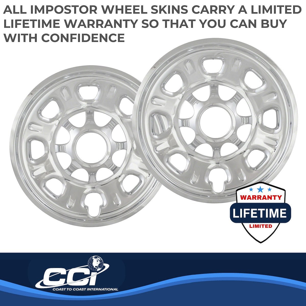 Coast2Coast Wheel Skins & Styled Wheel Covers IWCIMP92X product image 3