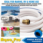 Aqua Pro Fresh Water Hose, 5/8 in Diameter, 50 ft Length, 120 PSI Working Pressure - W20867