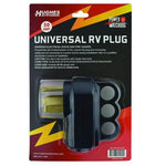 Hughes Auto Power Cord Plug End, 50 amp, Black - 50APLUG
