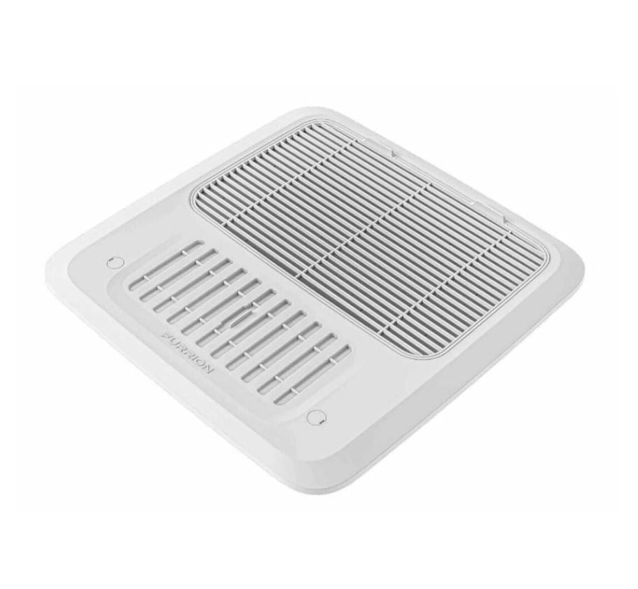 Furrion Air Conditioner Ceiling Assembly, For Use With Furrion Rooftop R32 Air Conditioners, Fits 14 in x 14 in Vent Opening, White - FACT12CA2-PS-AM