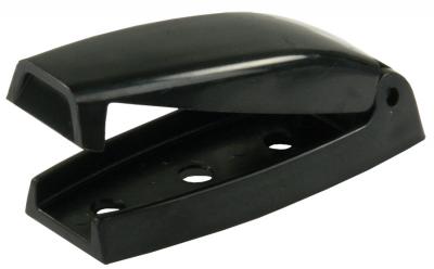 JR Products Door Catch, Black, Set Of 2 - 10224