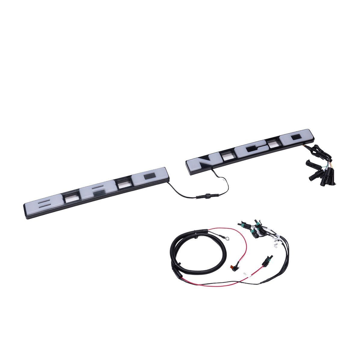 Putco Emblem, Amber/White LED, Matte Black Finish, IP69K Rated - 92852