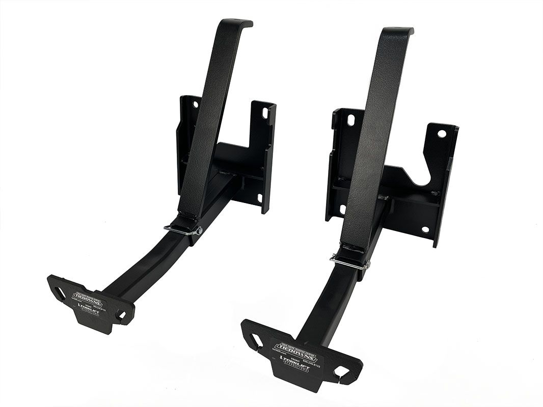 Torklift Camper Tie Down, No Drilling Required, Black, Forged Steel, Set Of 2 - D2124