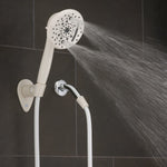 Oxygenics/ ETL Shower Head, Hand Held With 72 in Hose, With 10 Function Spray Settings, 5 in Outer Diameter - 51799