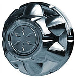 Dicor Corp. Trailer Hub Cover, 5 Lug, 4-1/2 in, Chrome Plated - TAC545-CC