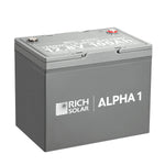 Rich Solar Battery, ALPHA 1, Group 24, 12.8 V Nominal Voltage - RS-B121S