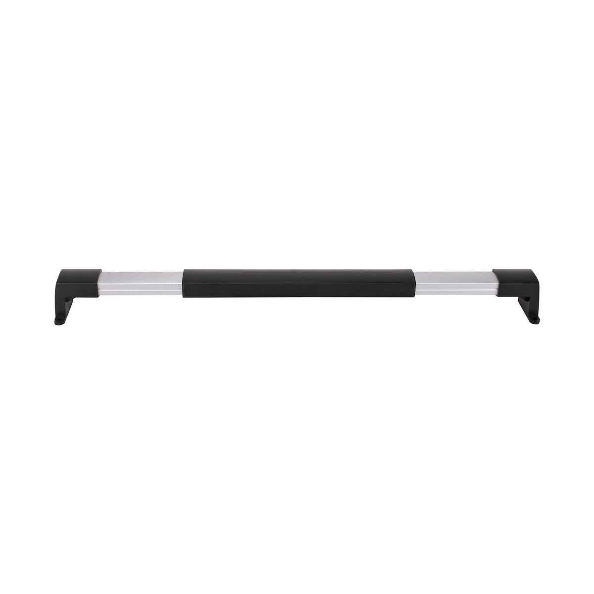 Faulkner Screen Door Push Bar, Black, Aluminum Bar With UV Resistant ABS Handle - 400001