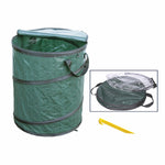 Faulkner Trash Can, 19 in Diameter x 24 in Height/Collapses To 2 in Height, Holds 33 gal Leaf And Lawn Bags - 45640