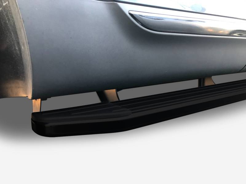 Black Horse Offroad Running Board, Black, Aluminum - PR-HOPIBK16